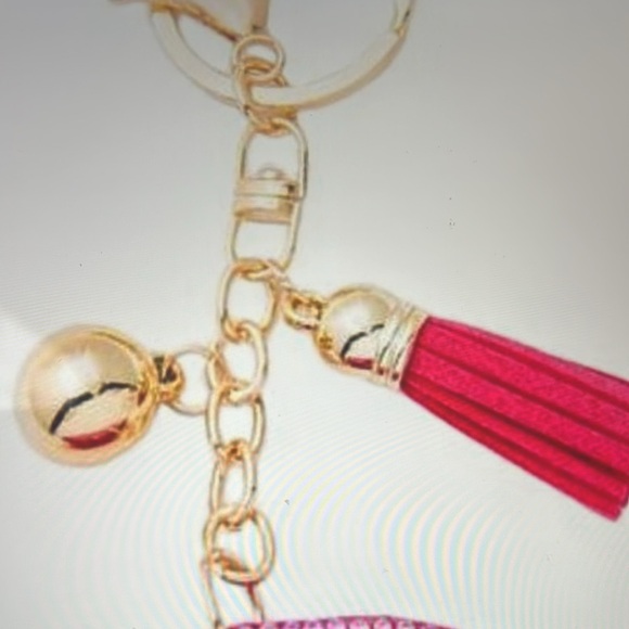 🍒4/$20 Rhinestone Puffy cowgirl hat 🌺 NEW bag charm  💕💕 - Picture 2 of 4